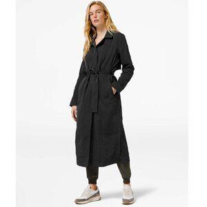 lululemon athletica Black Trench Coat